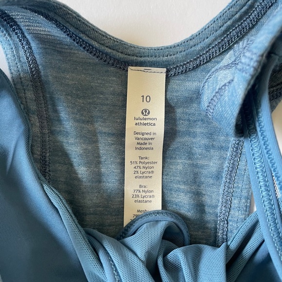 Lululemon Glide and Stride Tank Illuminight New 10 - Picture 5 of 5